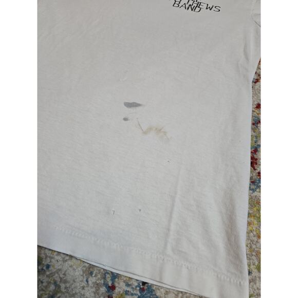 Vintage 90s Dave Matthews Band T-Shirt Could I Have Been Anyone Sz S/M THRASHED - Picture 7 of 9